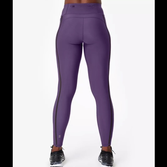 Sweaty Betty Thermodynamic Running Leggings Purple - Picture 11 of 11